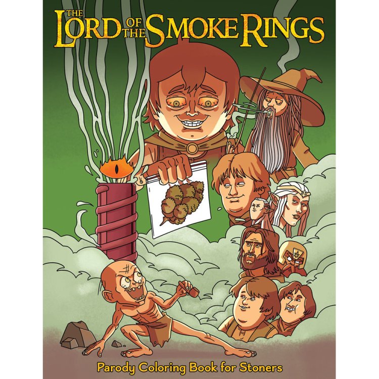 (image for) The Lord of the Smoke Rings Color\' Book