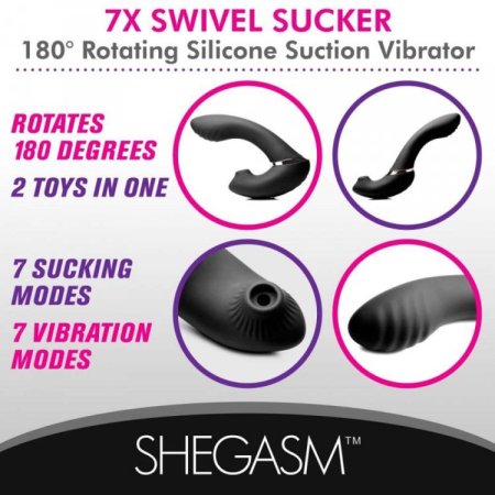 (image for) Swivel Sucker 180 Rotating Suction Vibe