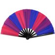 (image for) Bisexual Pride X-Large Hand Fan