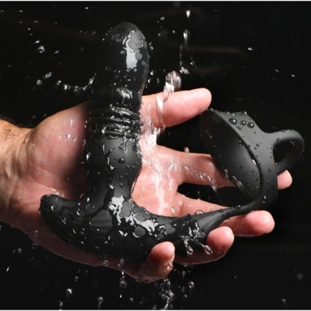 (image for) RC Thrusting Silicone Plug / Cock & Ball