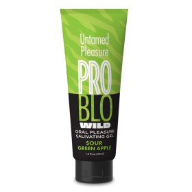 PROBLO Wild, Oral Pleasure Salivating Gel, Sour Green Apple 1.5oz