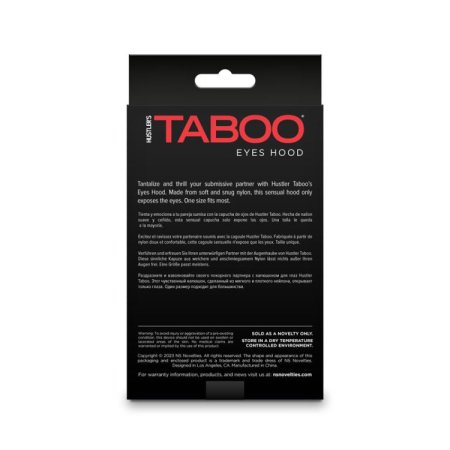 (image for) Hustler Taboo - Eyes Hood - White