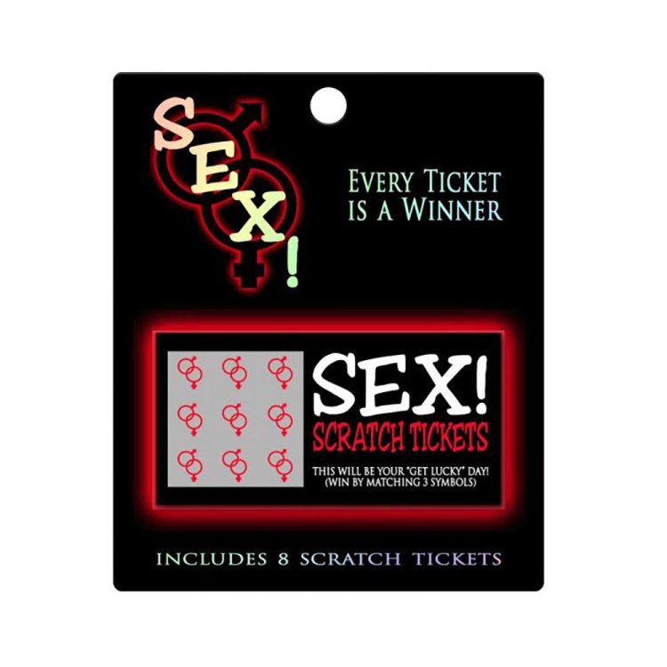 (image for) SEX! Scratch Tickets