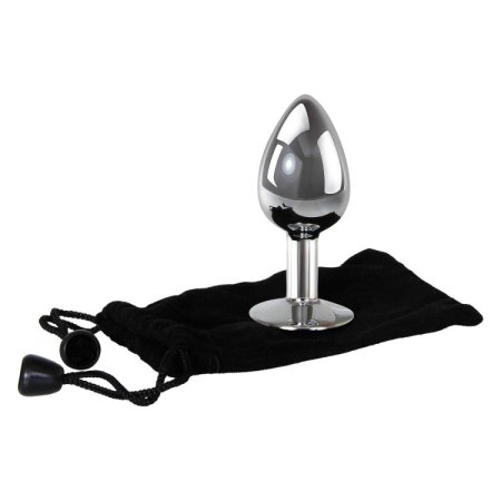 (image for) Adam & Eve Clear Gem Anal Plug Small