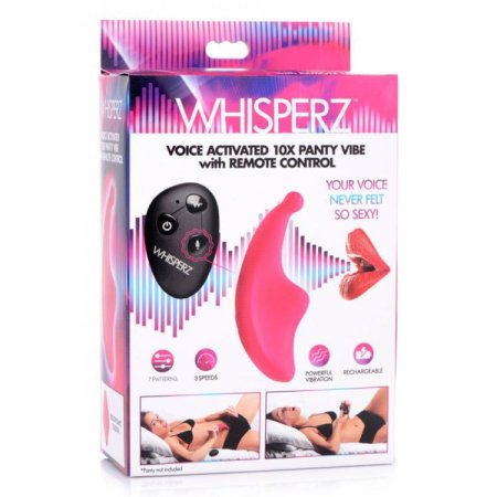 (image for) Voice Activated 10X Panty Vibe w R/C *
