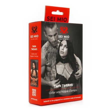 (image for) SEI MIO Twin Tweaks Collar/Nipple Clamps