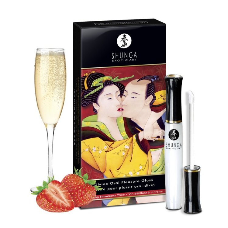(image for) TESTER - Divine Oral Pleasure Lipgloss - Sparkling Strawberry Wine