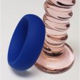(image for) Wide Silicone Donut Ring - Blue 2"