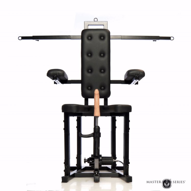 (image for) Enforcer Chair with Sex Machine