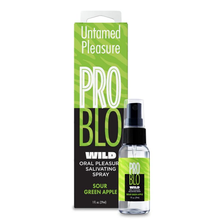 (image for) PROBLO Wild, Mouthwatering Salivating Spray, Sour Green Apple 1oz