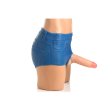 (image for) Booty Shorts 6" Dildo Silicone S/O Mediu