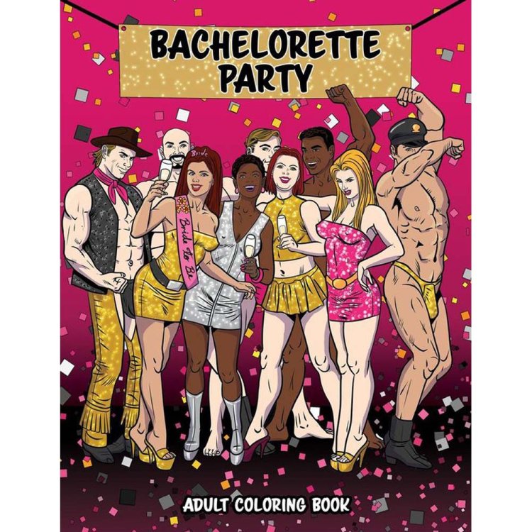 (image for) Bachelorette Party Colouring Book