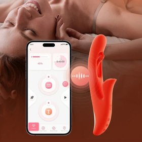 Tressa App-Enabled Flicking Rabbit Vibe Tressa App-Enabled Flicking Rabbit Vibe