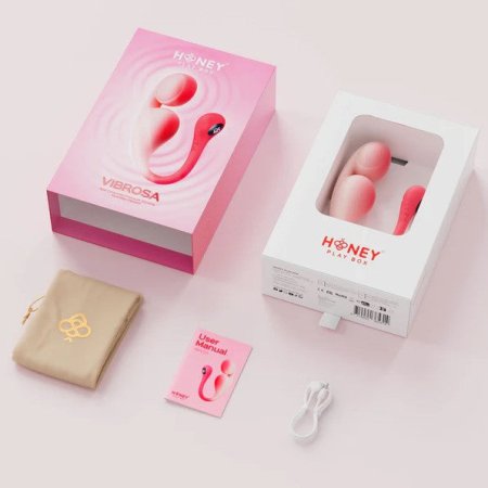 (image for) Vibrosa App-Controlled Pressure Sensing Dual-Ball Egg Vibrator