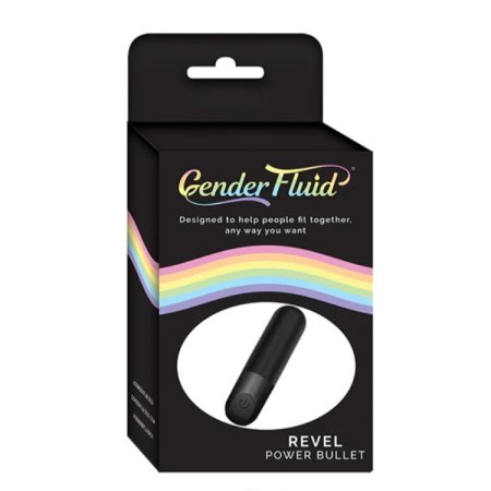 (image for) Gender Fluid Revel Power Bullet - Black