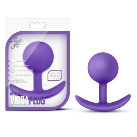 (image for) Luxe - Wearable Vibra Plug - Purple
