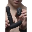 (image for) Silicone Thrusting Anal Plug with Remote Control