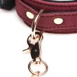 (image for) 6 Piece Velvet Bondage Set - Burgundy