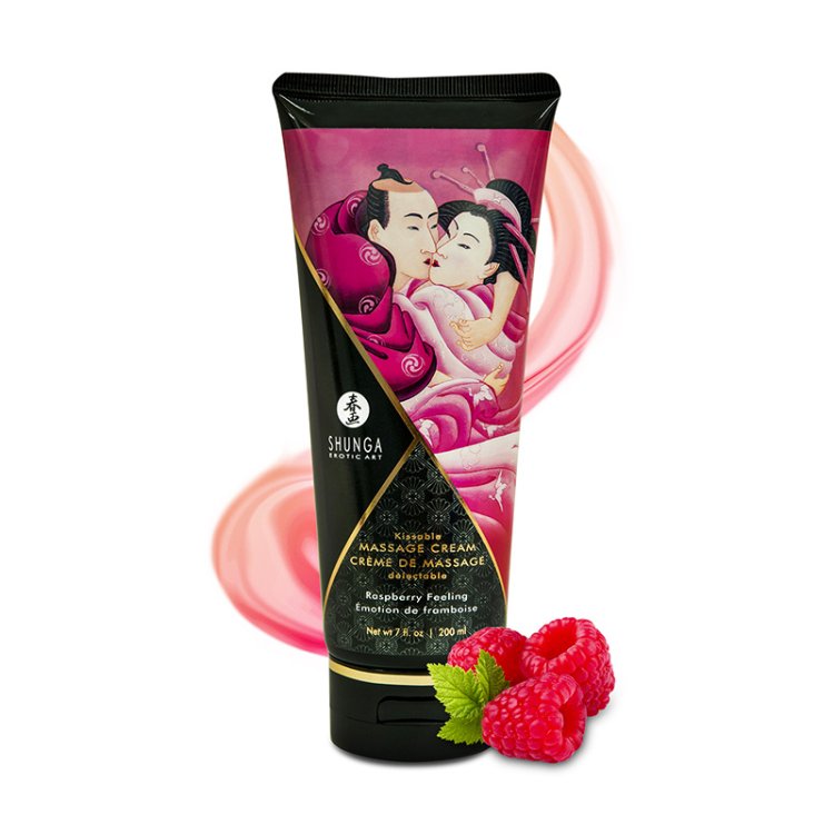 (image for) Kissable Massage Creams 200 ml/ 7 fl.oz - Raspberry Feeling