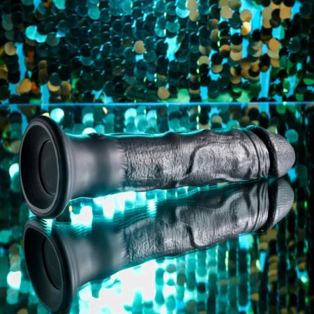 (image for) Evolved Black Thunder Dildo with remote
