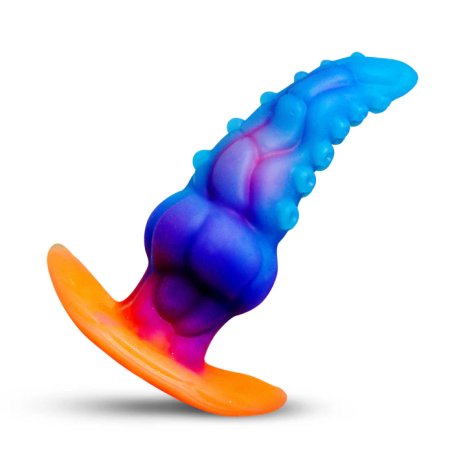 (image for) Glowtopus Glow-in-the-Dark Silicone Anal Plug