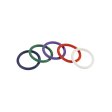 (image for) Rainbow Rubber Ring 5 Pack 1.5"