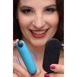 (image for) 21X Vibrating Bullet w/ R/C - Blue