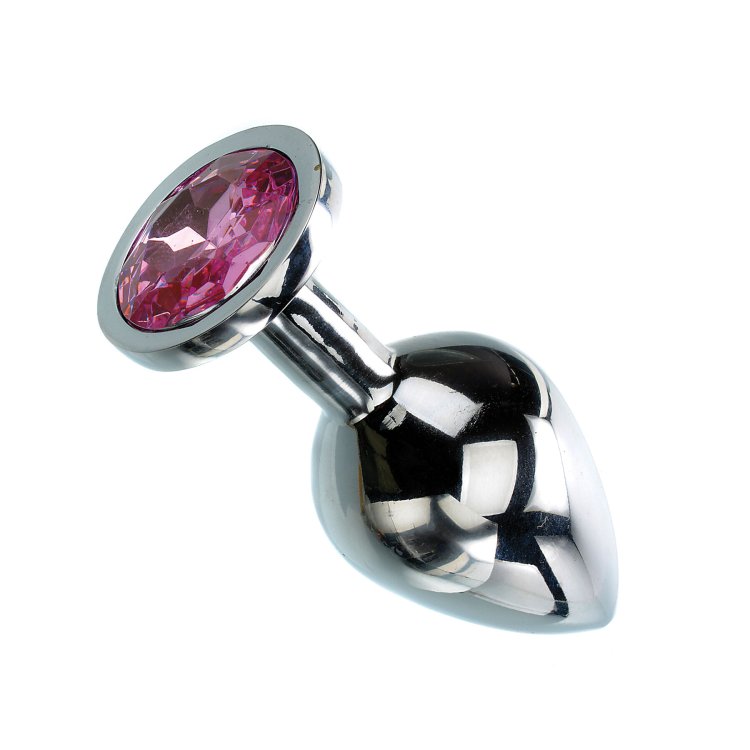(image for) Adam & Eve Pink Gem Anal Plug Medium