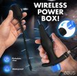 (image for) Inflatable Anal Plug & Urethral Sound E-Stim Kit w/remote