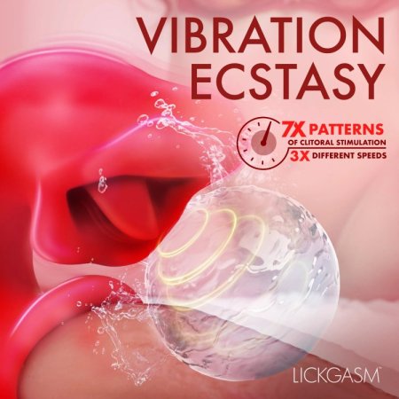 (image for) Deep Licker Licking Tongue Vibrator