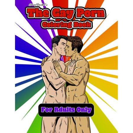 (image for) The Gay Porn Colouring Book