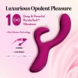 (image for) Blush - Quinn - warming Rabbit Vibrator - Burgundy