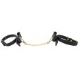 (image for) Temptasia Ardor - Silicone Wrist & Ankle Restraints - Black with Bow