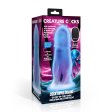 (image for) Cocktopus Deluxe Glow-in-the-Dark Vibrating Silicone Dildo w/ Remote
