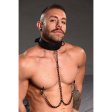 (image for) Collared Temptress Collar/Nipple Clamps