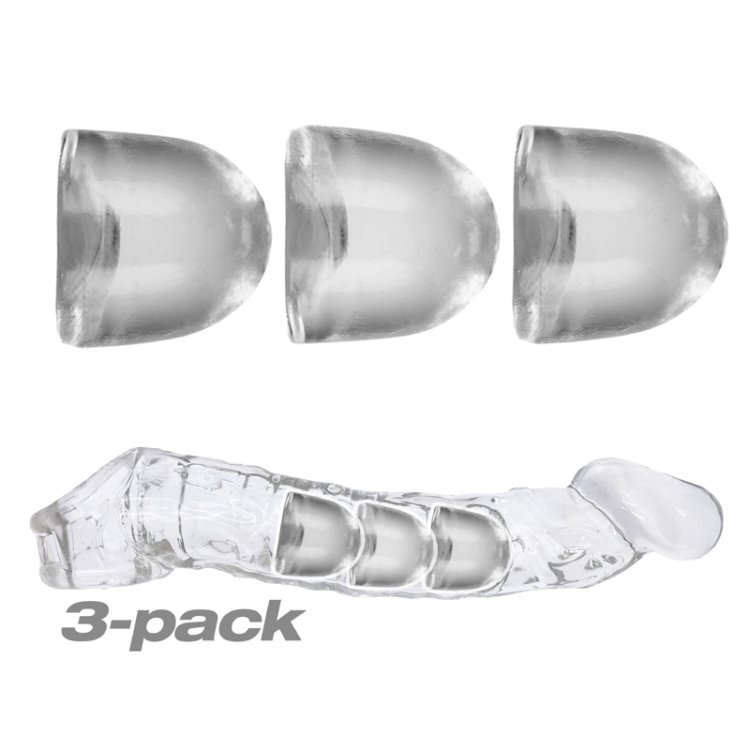 (image for) ADJUSTFIT INSERT 3-pack cocksheath inserts - Clear