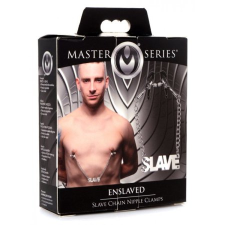 (image for) Enslaved Slave Chain Nipple Clamps
