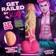 (image for) K.G. Silicone Dildo with Balls