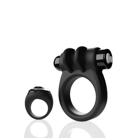 (image for) Screaming O Remote Controlled Switch Vibrating Ring - Black
