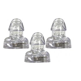 LIGHT UP PENIS ICE CUBES 3PK. BLINKING/FLASHING PENIS SHAPED ICE CUBES.