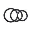(image for) Black Metal Ring Set - 3pc 1.5/1.75/2"