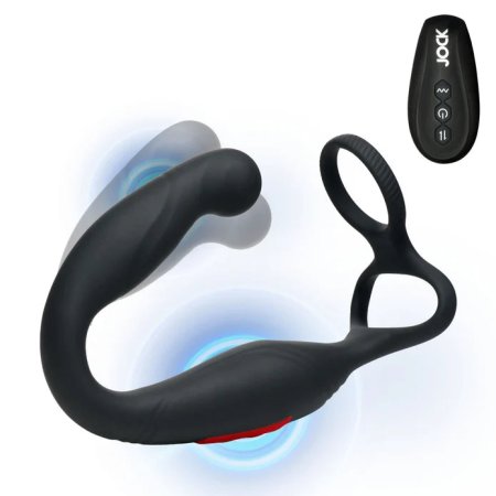 (image for) Axis Gyrating Prostate Vibrator with C-Ring w/ remote