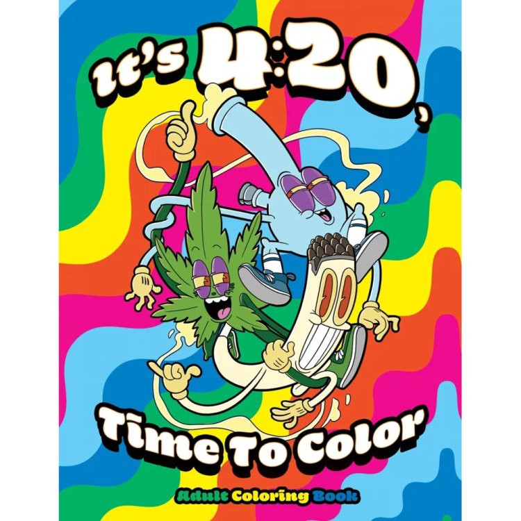(image for) It\'s 4:20 Time to Color Colouring Book *
