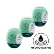 (image for) Masturbator Egg 3er Set (Riffle) Light Green