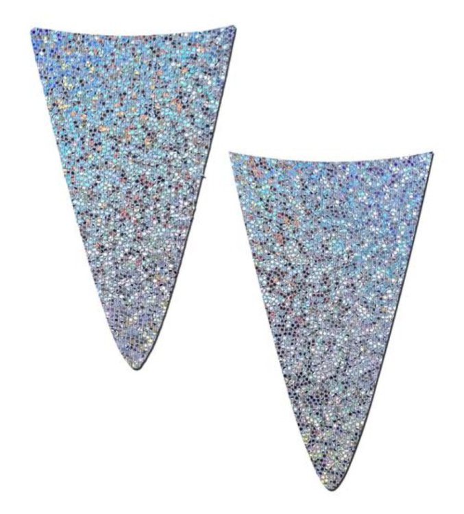 (image for) Strapless Bikini Micro Merkins - Silver*