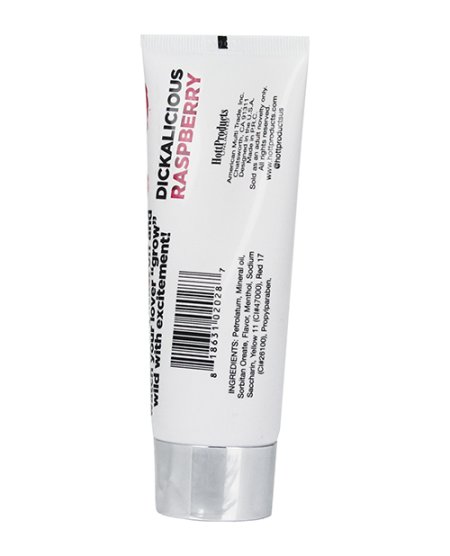 (image for) Dickalicious Penis Arousal Gel 2 oz - Raspberry