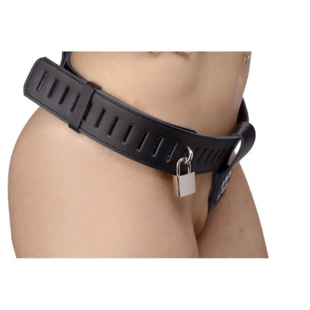 (image for) Adjustable Female Chastity Belt