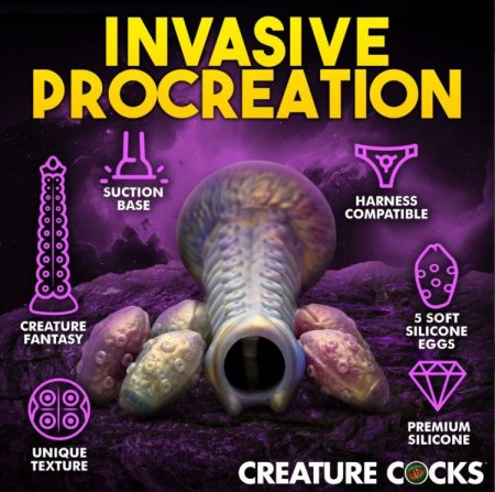 (image for) Deep Invader Tentacle Ovipositor w Eggs