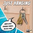 (image for) Big Nuts Brass Keychain