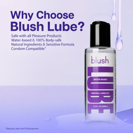 (image for) Blush Lube - WaterBased - 2 fl oz